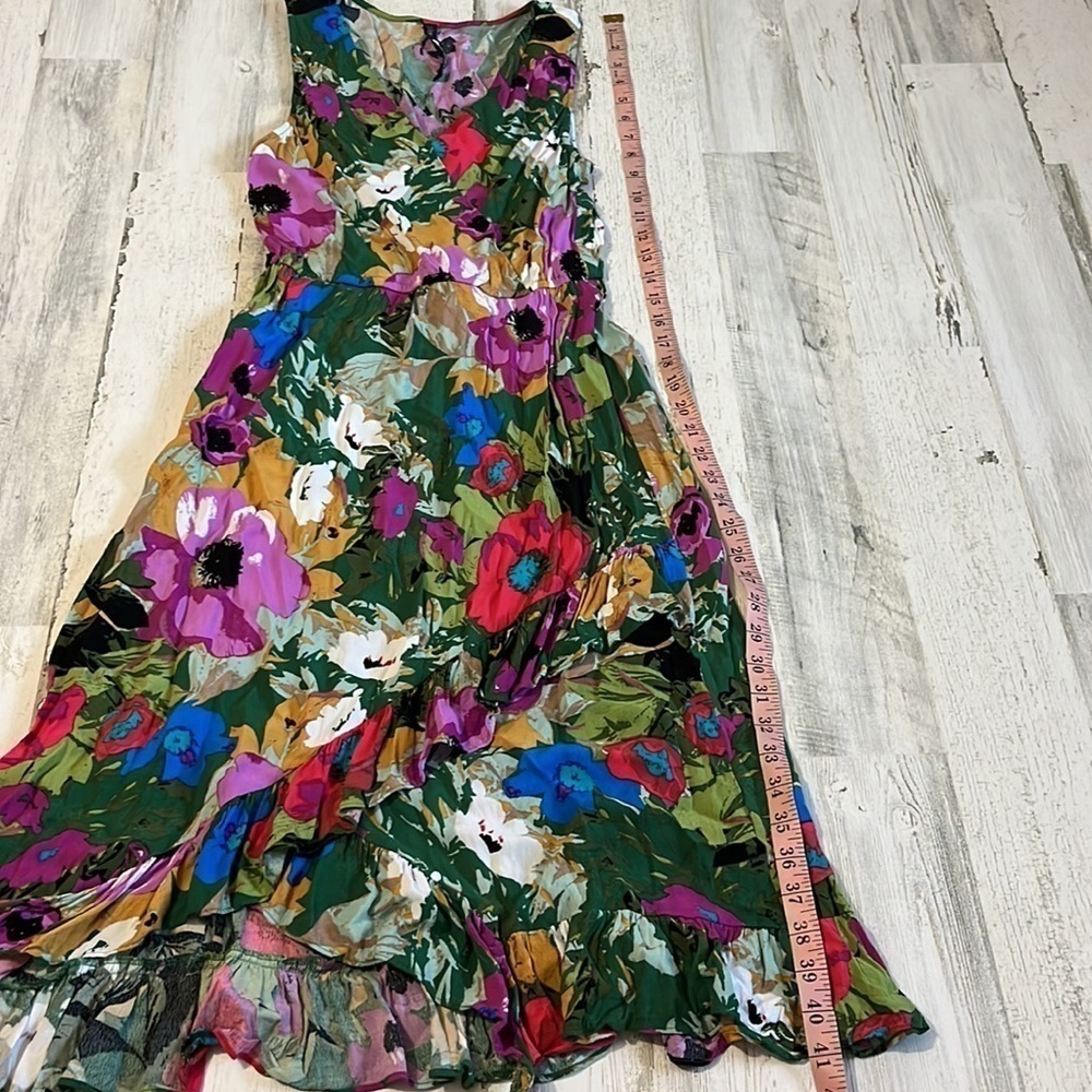 Plenty by Tracy Reese Floral Wrap Dress Size XS - Picture 5 of 6